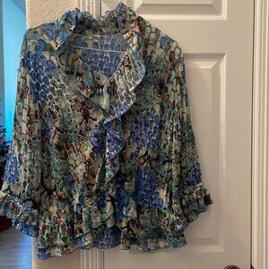 Agora long sleeve top XL